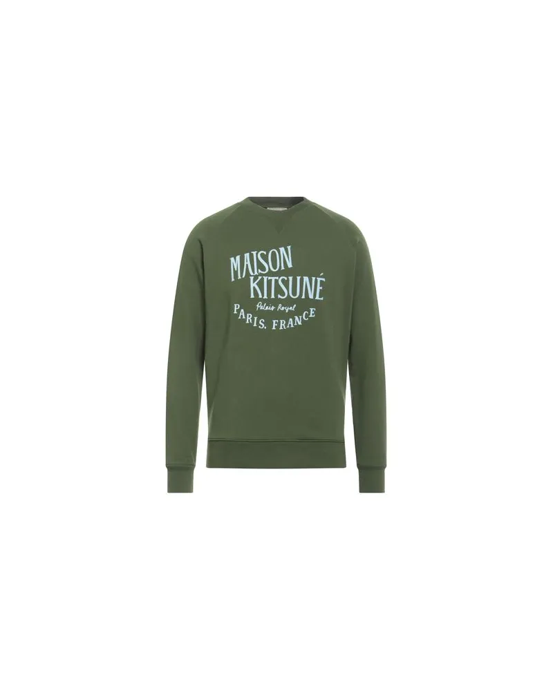 Kitsuné TOPS - Sweatshirtsauf YOOX.COM Militärgrün