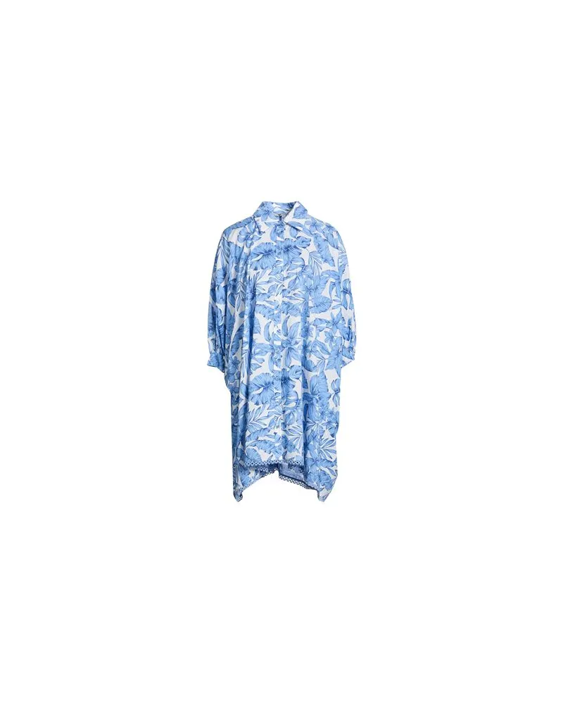 Twin-Set KLEIDER - Mini-Kleiderauf YOOX.COM Azurblau