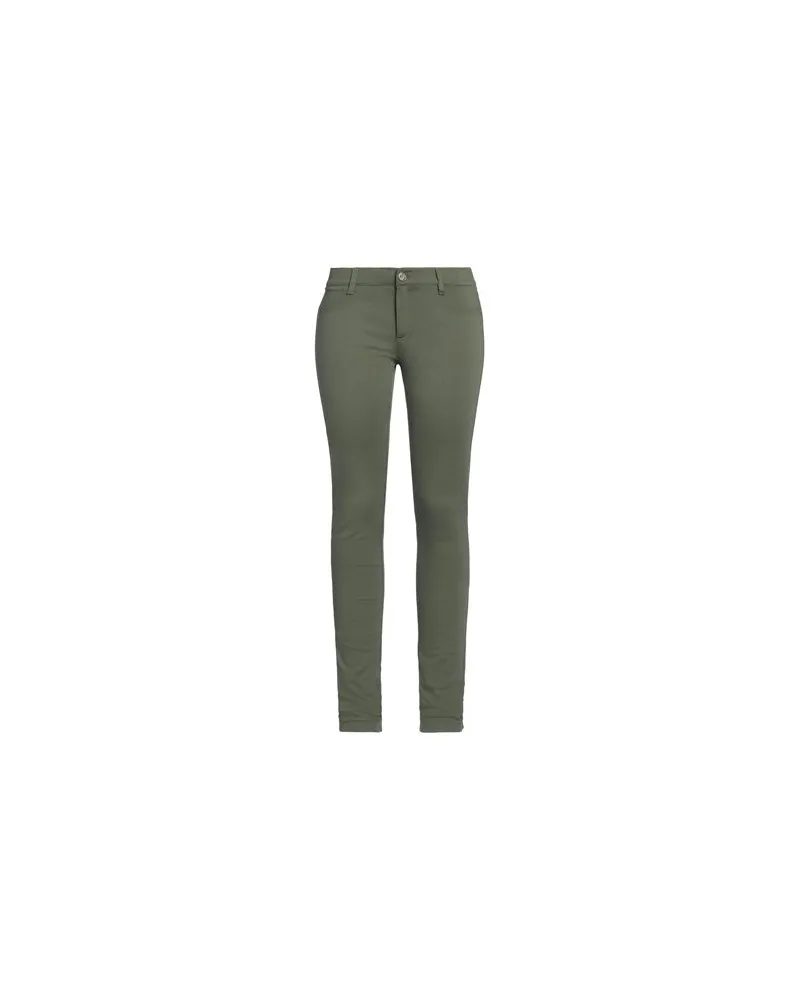 Versace Jeans HOSEN & RÖCKE - Hosenauf YOOX.COM Militärgrün