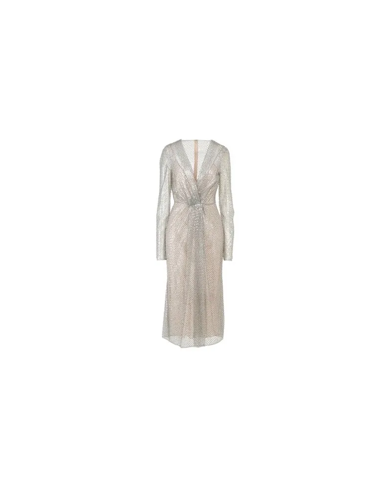 Semicouture KLEIDER - Midi-Kleiderauf YOOX.COM Grau