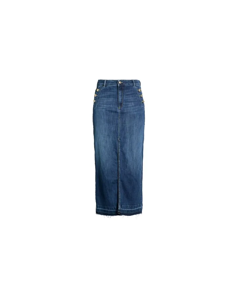 NENETTE HOSEN & RÖCKE - Jeansröckeauf YOOX.COM Blau