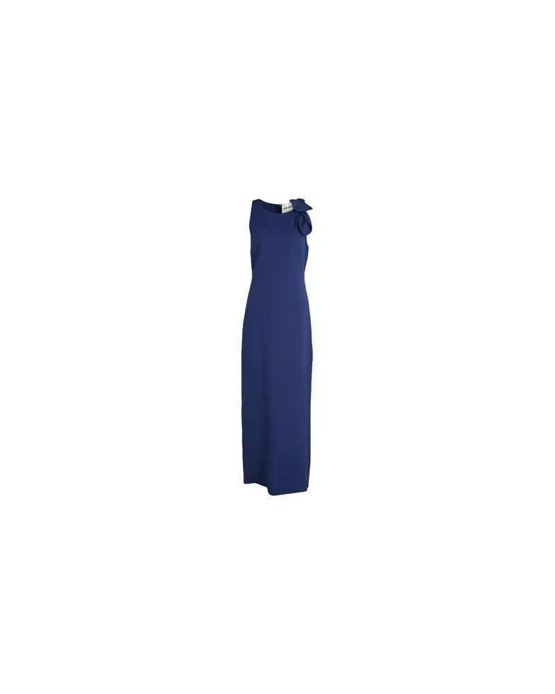 Roland Mouret KLEIDER - Maxi-Kleiderauf YOOX.COM Marineblau