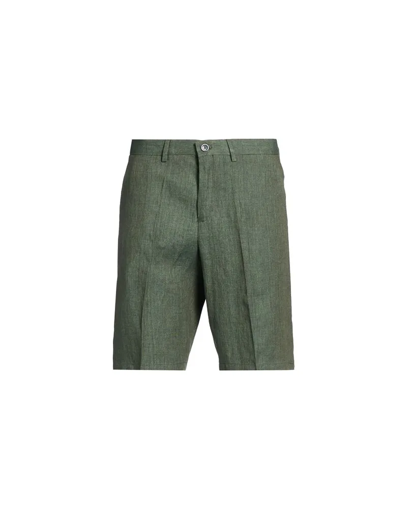 120% Lino HOSEN & RÖCKE - Shorts & Bermudashortsauf YOOX.COM Dunkelgrün