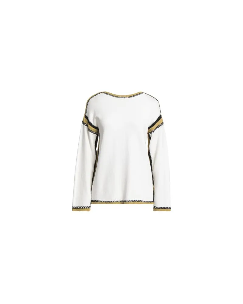 Alpha Studio STRICKWAREN - Pulloverauf YOOX.COM Weiß