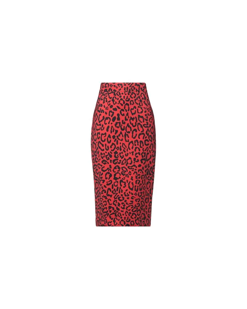 Dolce & Gabbana HOSEN & RÖCKE - Midi-Röckeauf YOOX.COM Rot