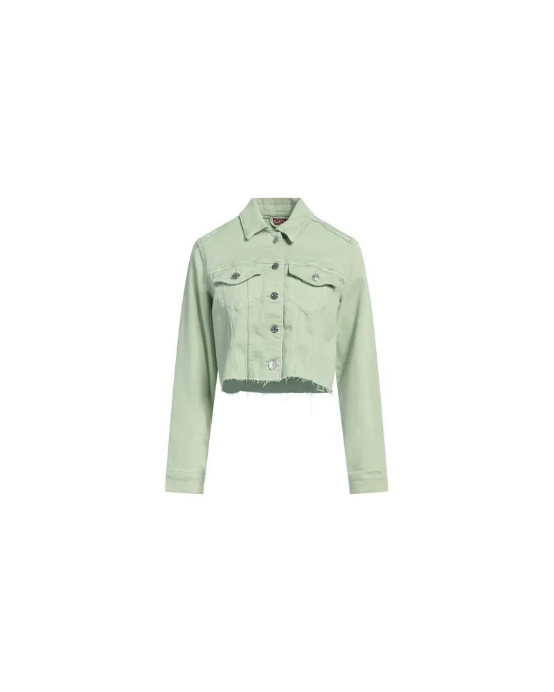 Guess JACKEN & MÄNTEL - Jeansjacken/Mäntelauf YOOX.COM Säuregrün