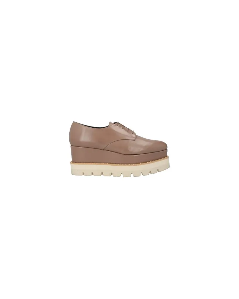 Paloma Barceló SCHUHE - Schnürschuheauf YOOX.COM Hellbraun