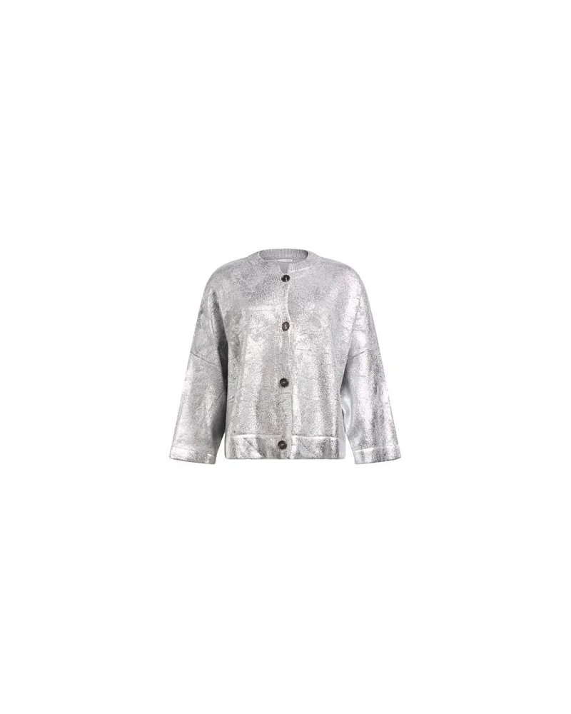 Liviana Conti STRICKWAREN - Strickjackenauf YOOX.COM Silber