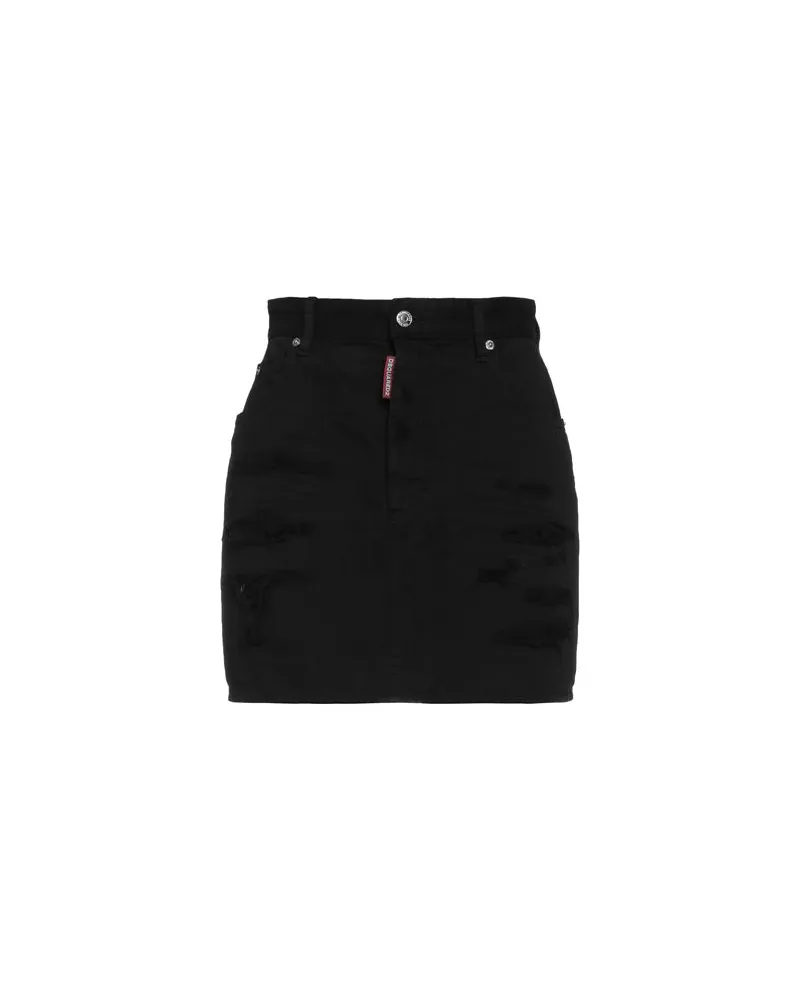 Dsquared2 HOSEN & RÖCKE - Jeansröckeauf YOOX.COM Schwarz