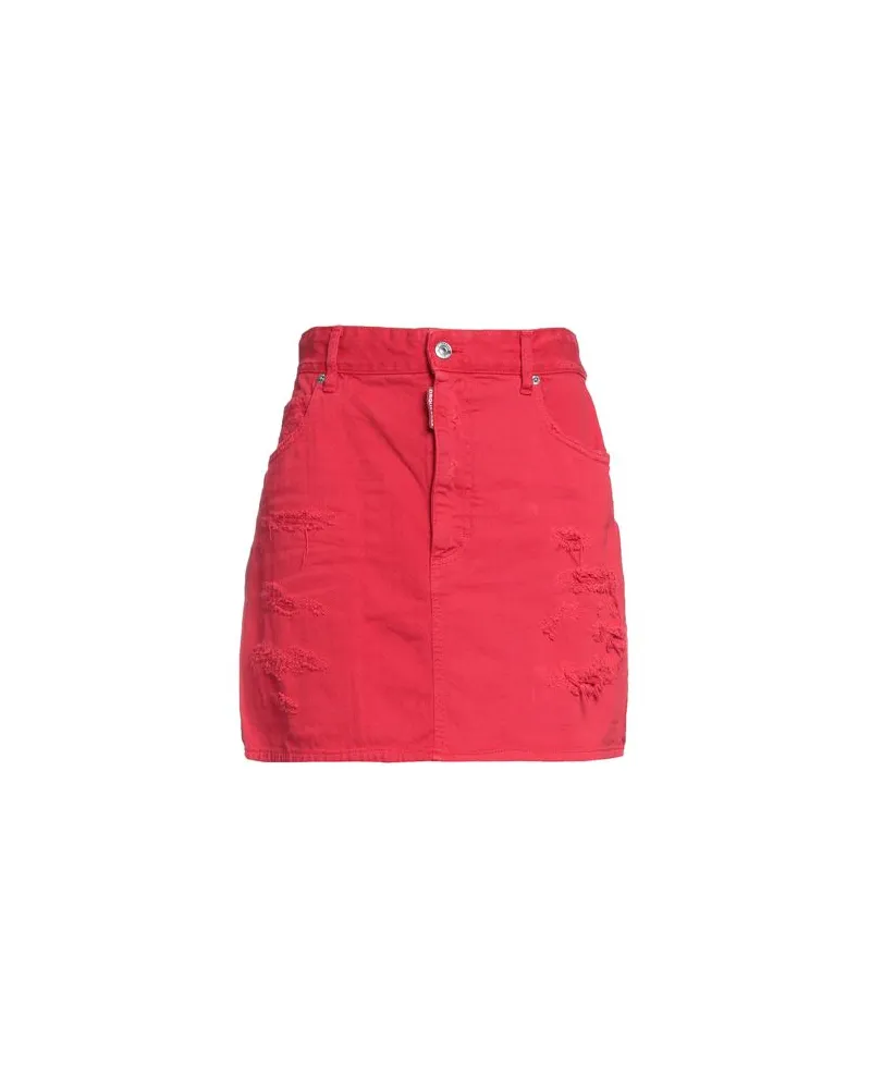 Dsquared2 HOSEN & RÖCKE - Jeansröckeauf YOOX.COM Rot