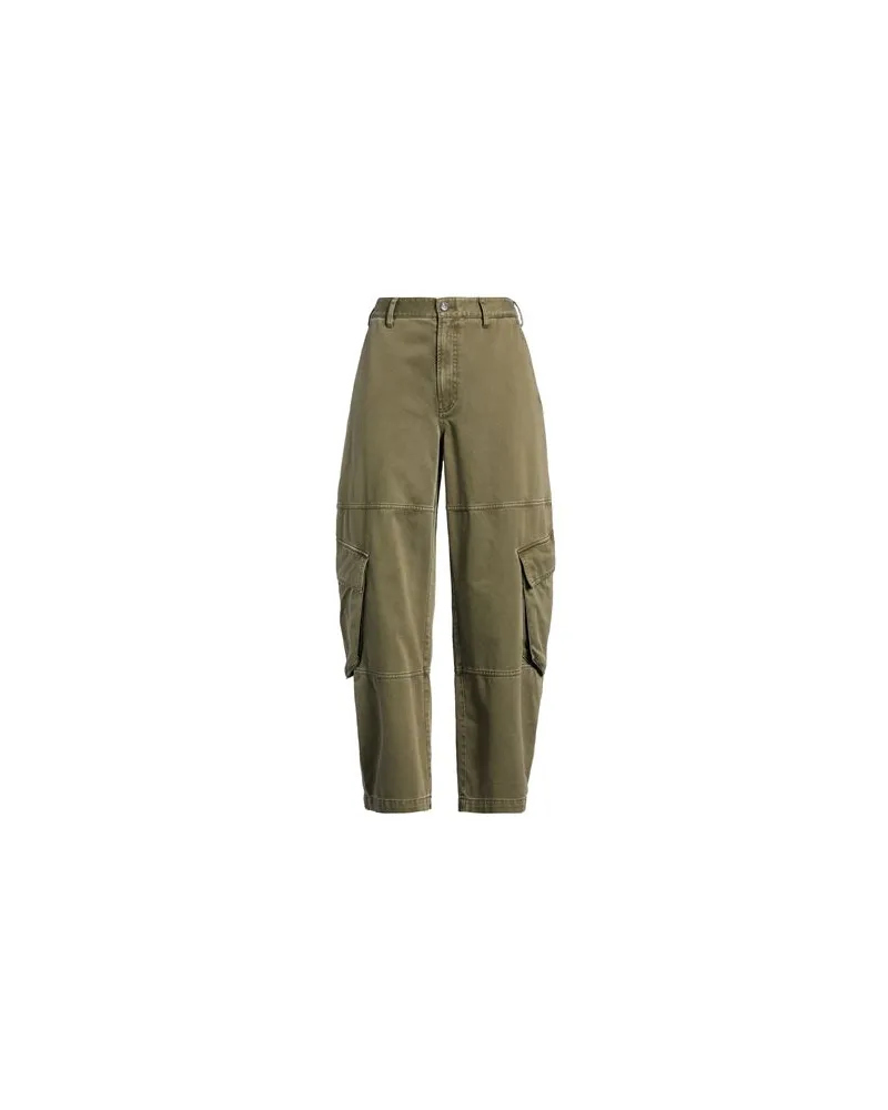 Frame Denim THE BUBBLE CARGO  - HOSEN & RÖCKE - Hosenauf YOOX.COM Militärgrün