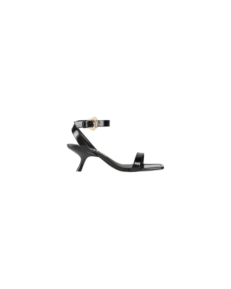 Versace Jeans SCHUHE - Sandalenauf YOOX.COM Schwarz