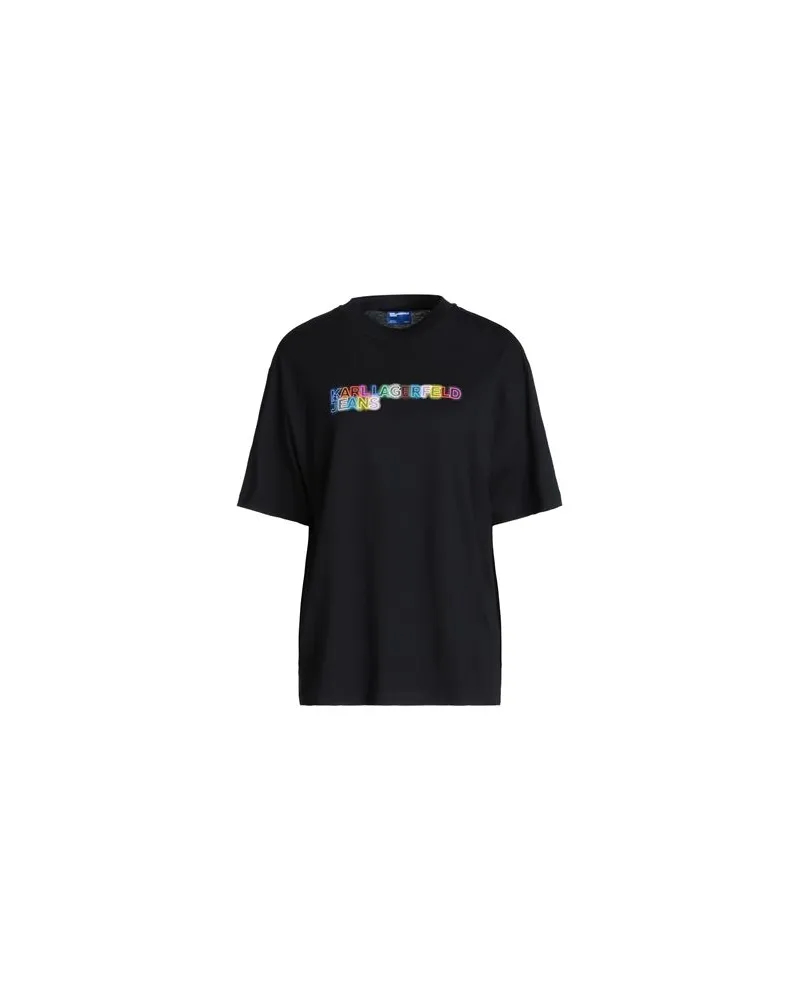 Karl Lagerfeld TOPS - T-shirtsauf YOOX.COM Schwarz