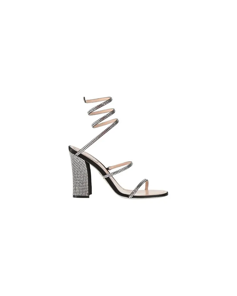 René Caovilla SCHUHE - Sandalenauf YOOX.COM Schwarz
