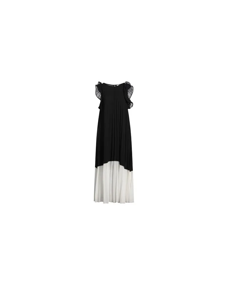 Kaos KLEIDER - Maxi-Kleiderauf YOOX.COM Schwarz
