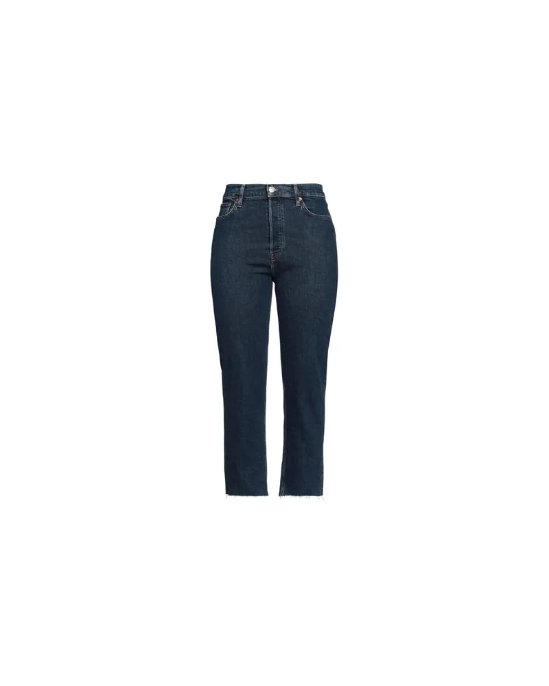 RE/DONE HOSEN & RÖCKE - Jeanshosenauf YOOX.COM Blau