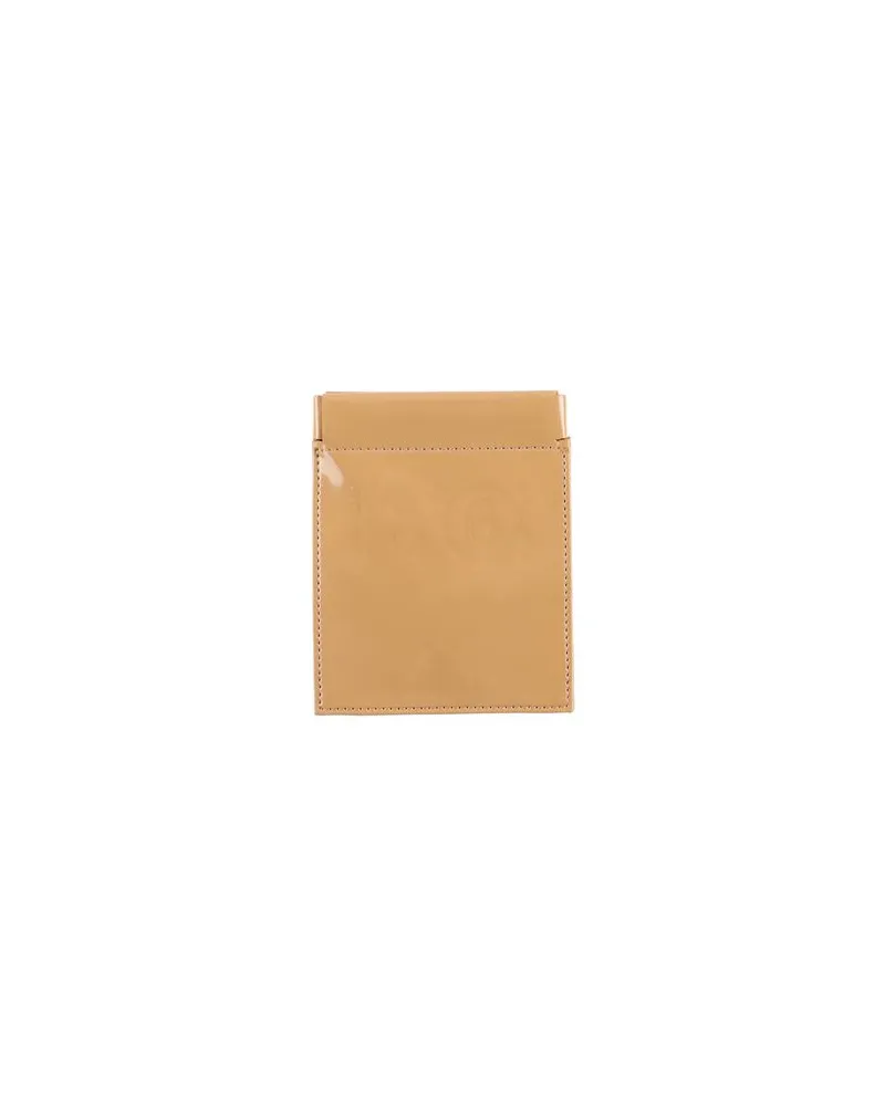 Maison Margiela Kleinlederwaren - Portemonnaiesauf YOOX.COM Kamel
