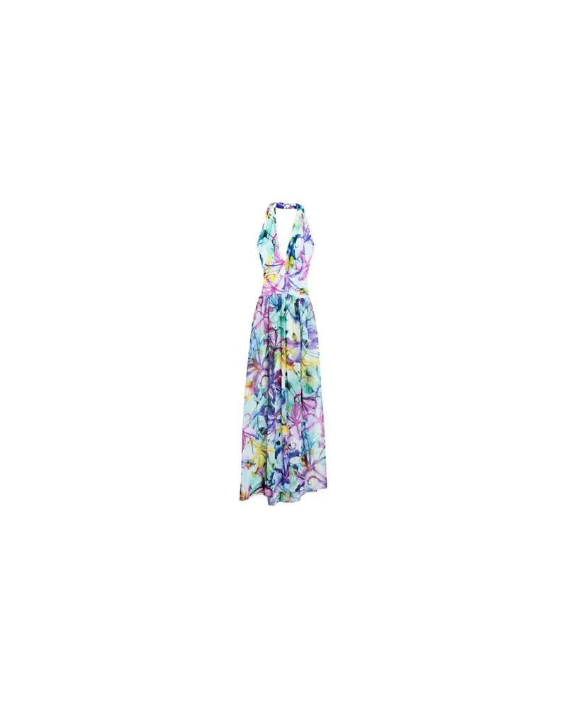 Kocca KLEIDER - Maxi-Kleiderauf YOOX.COM Säuregrün