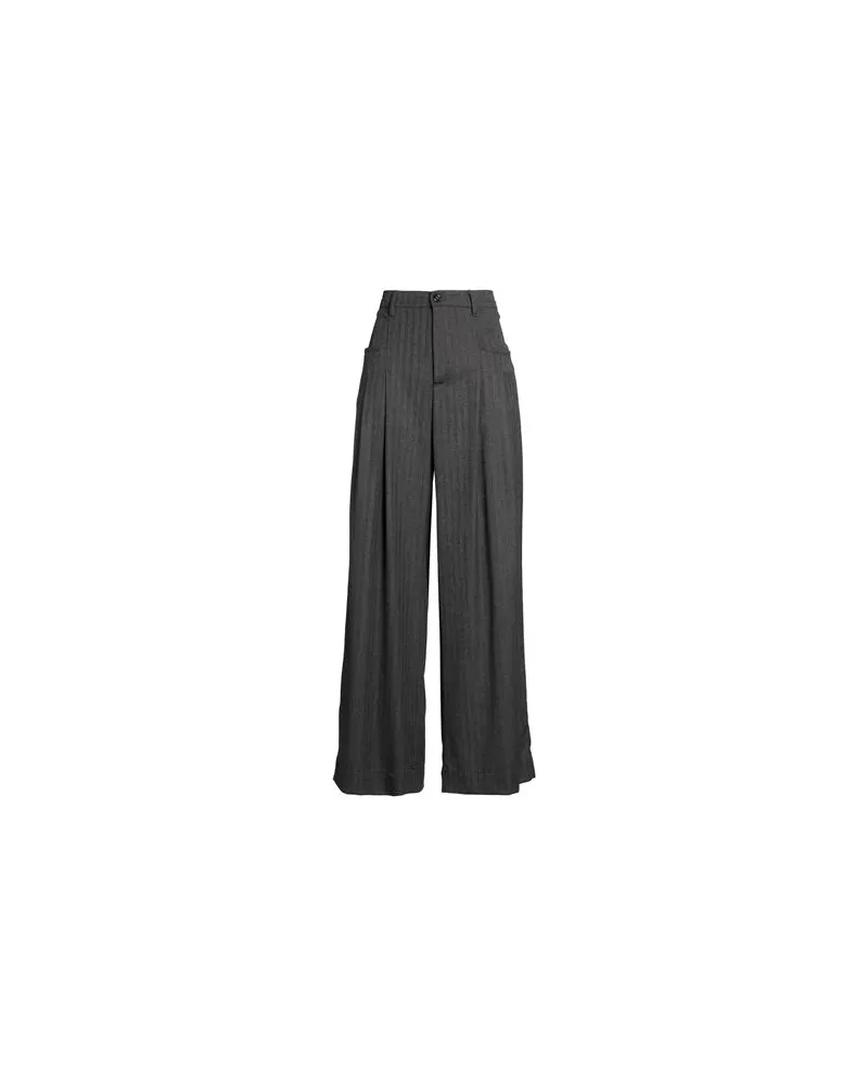 PLAN C HOSEN & RÖCKE - Hosenauf YOOX.COM Braungrau