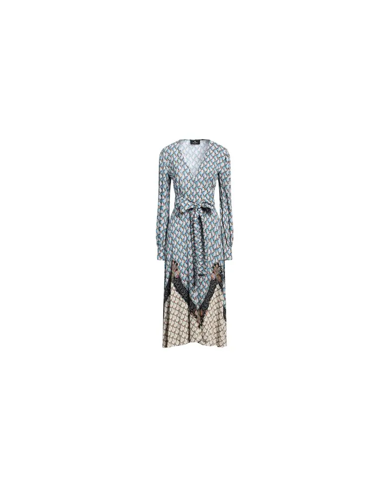 Etro KLEIDER - Midi-Kleiderauf YOOX.COM Azurblau