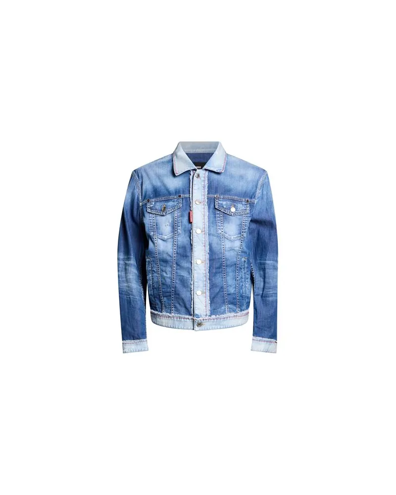 Dsquared2 JACKEN & MÄNTEL - Jeansjacken/Mäntelauf YOOX.COM Blau