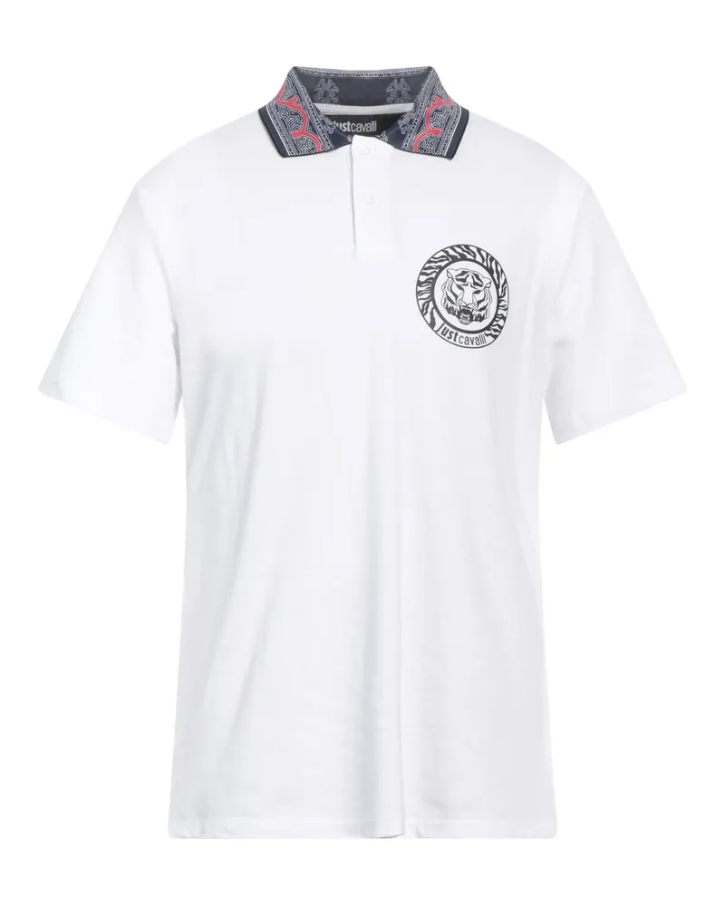 Just Cavalli Poloshirt Weiß