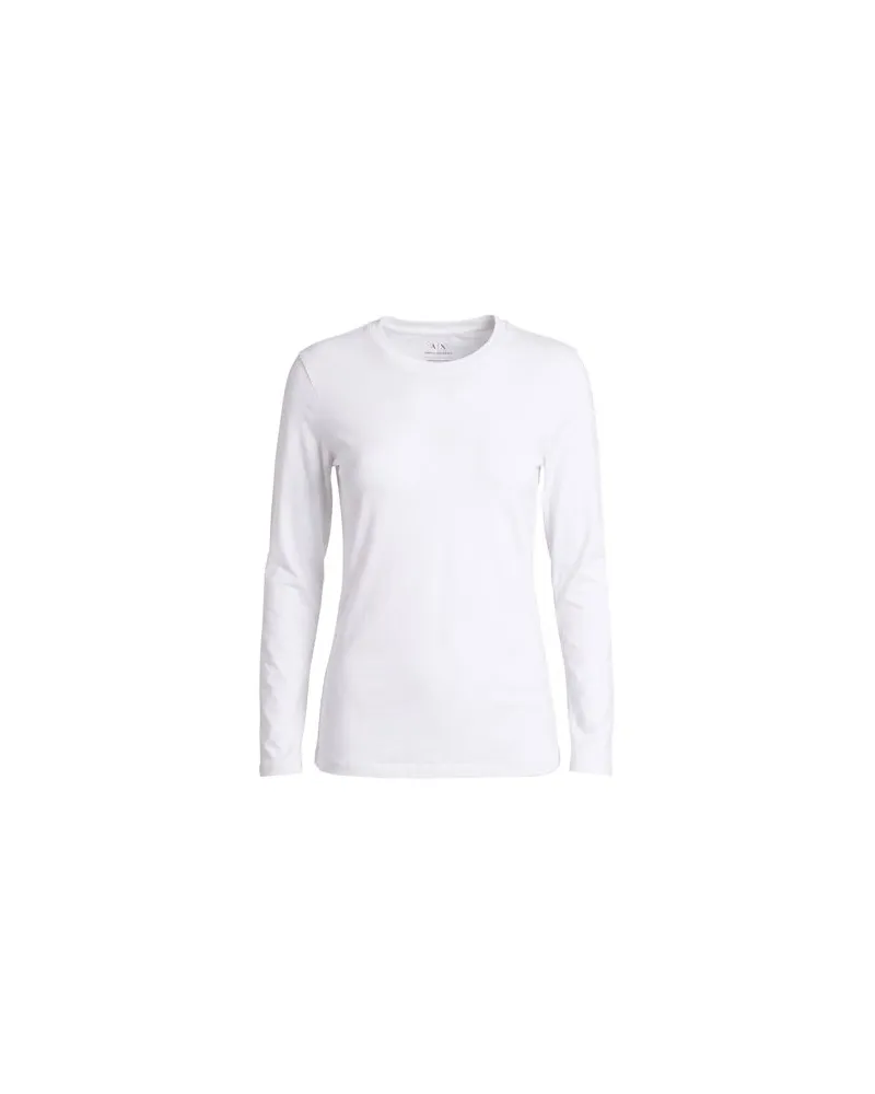 Armani Exchange TOPS - T-shirtsauf YOOX.COM Weiß