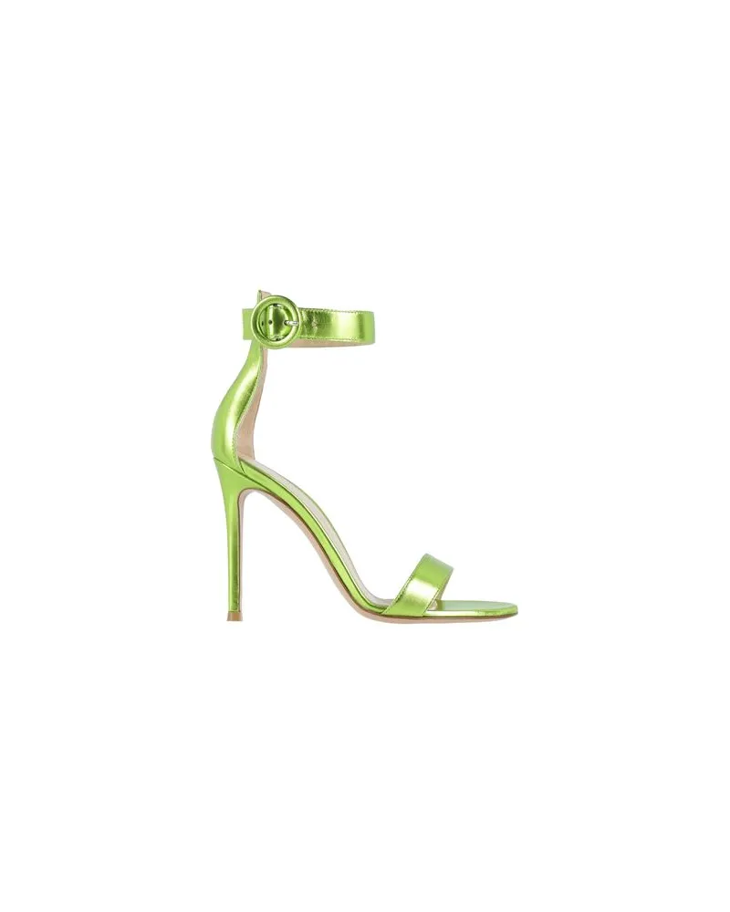 Gianvito Rossi SCHUHE - Sandalenauf YOOX.COM Grün