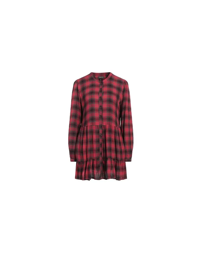 Superdry. KLEIDER - Mini-Kleiderauf YOOX.COM Rot