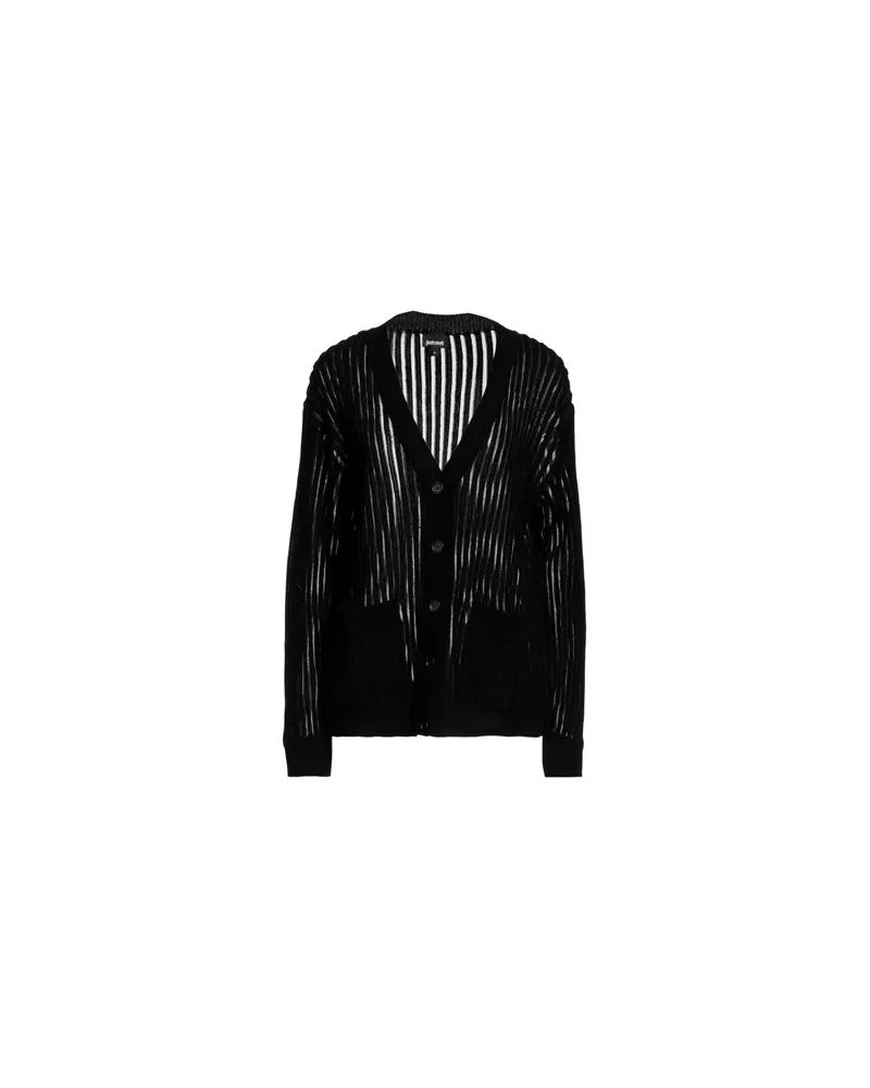 Just Cavalli STRICKWAREN - Strickjackenauf YOOX.COM Schwarz