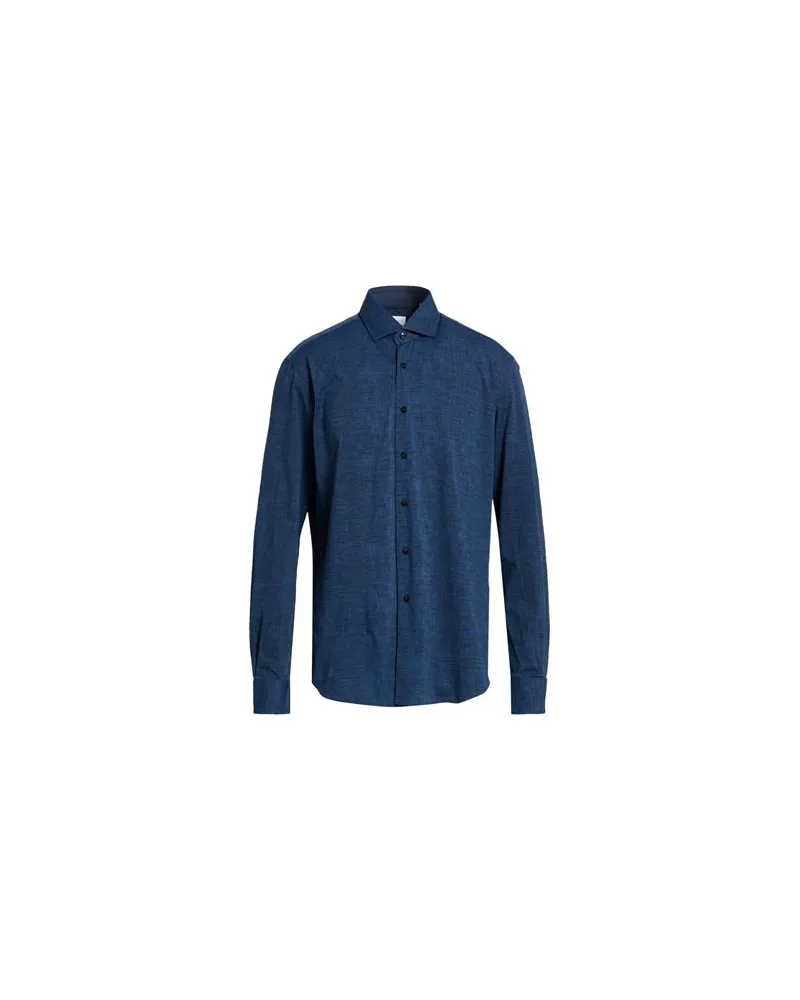 XACUS TOPS - Hemdenauf YOOX.COM Marineblau