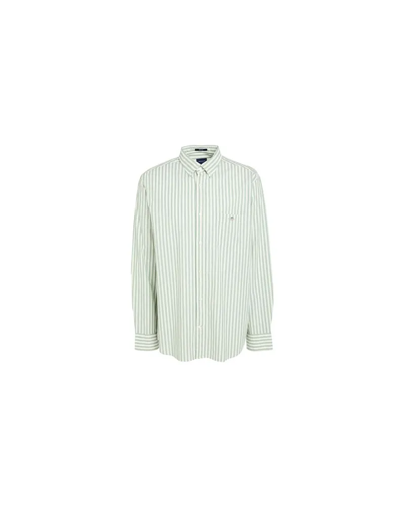 Gant TOPS - Hemdenauf YOOX.COM Salbeigrün