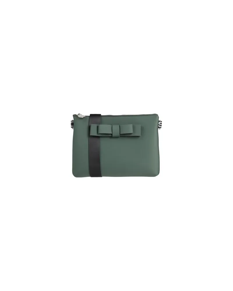 LA FILLE des FLEURS TASCHEN - Umhängetascheauf YOOX.COM Dunkelgrün