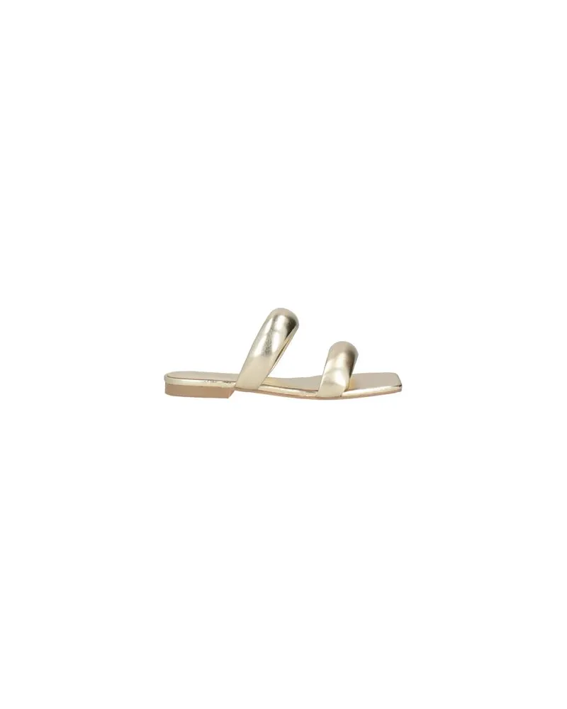Actitude by Twinset SCHUHE - Sandalenauf YOOX.COM Gold