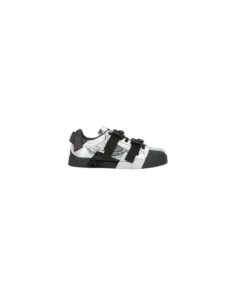 Dolce & Gabbana SCHUHE - Sneakersauf YOOX.COM Silber