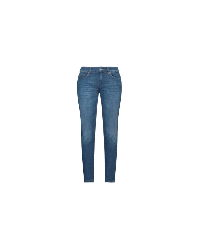 Dondup HOSEN & RÖCKE - Jeanshosenauf YOOX.COM Blau