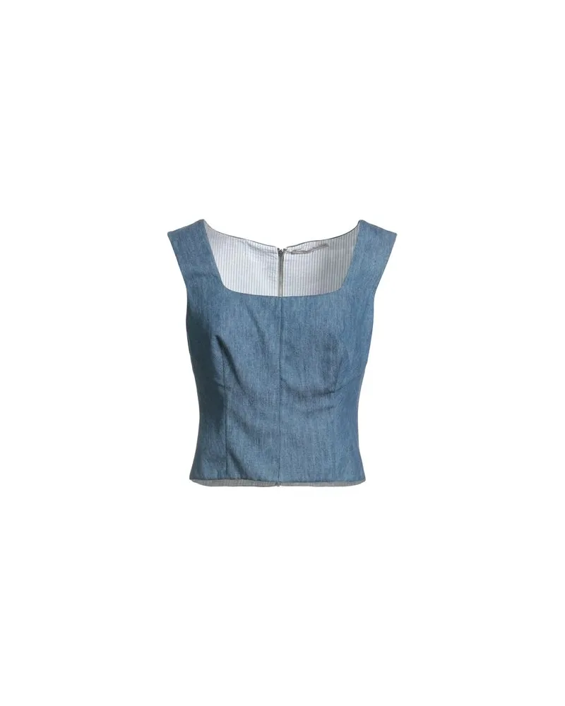 Ermanno Scervino TOPS - Topsauf YOOX.COM Blau