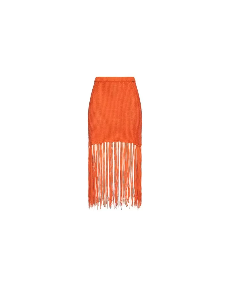 Fracomina HOSEN & RÖCKE - Midi-Röckeauf YOOX.COM Orange