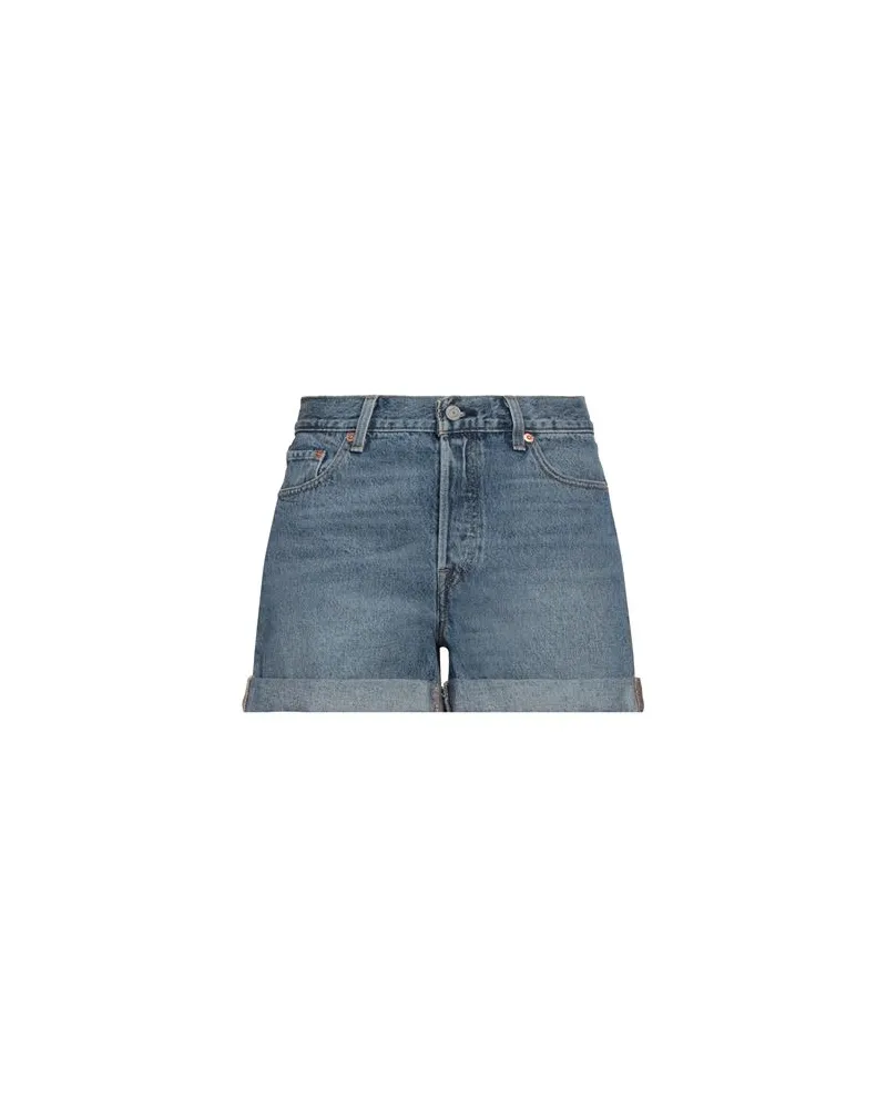 Levi's HOSEN & RÖCKE - Jeansshortsauf YOOX.COM Blau