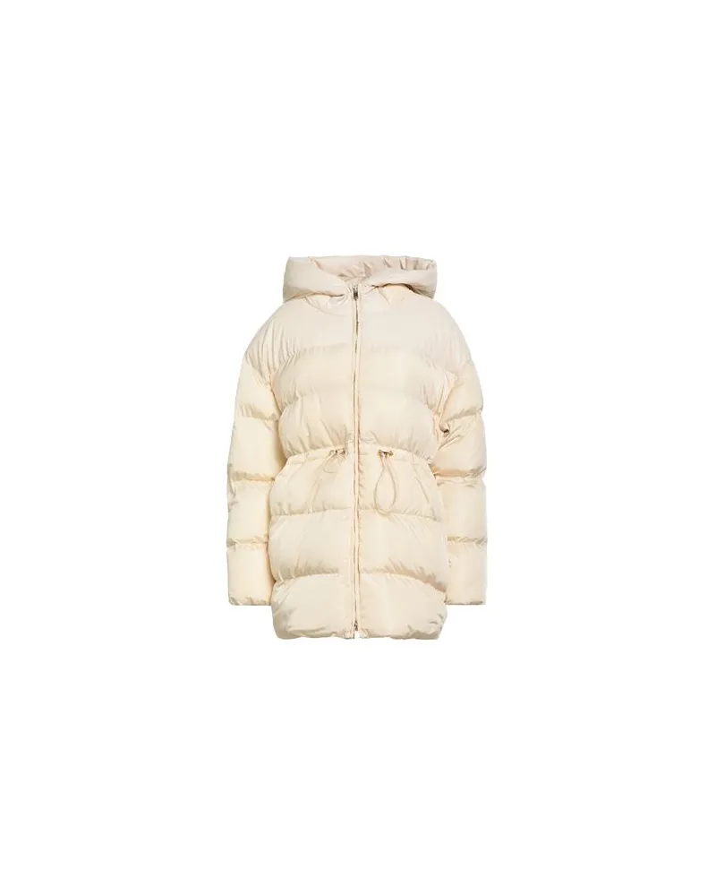 Pinko JACKEN & MÄNTEL - Pufferjacken & Daunenjackenauf YOOX.COM Cremeweiß
