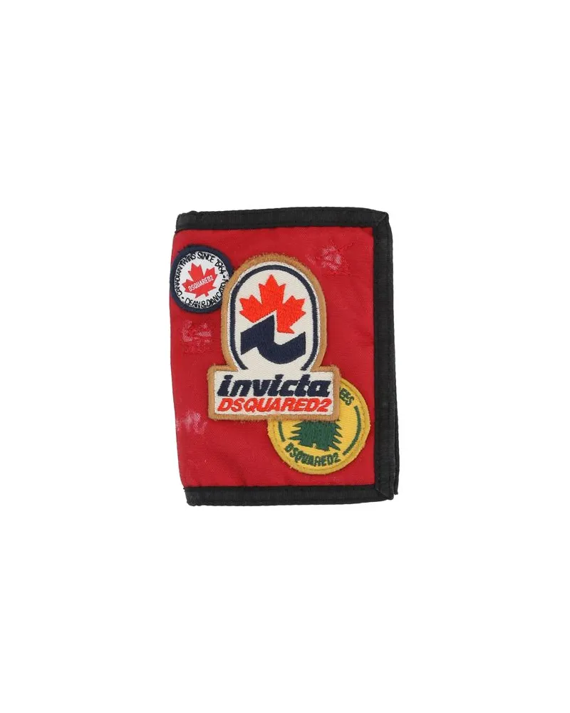 Dsquared2 Kleinlederwaren - Brieftaschenauf YOOX.COM Rot