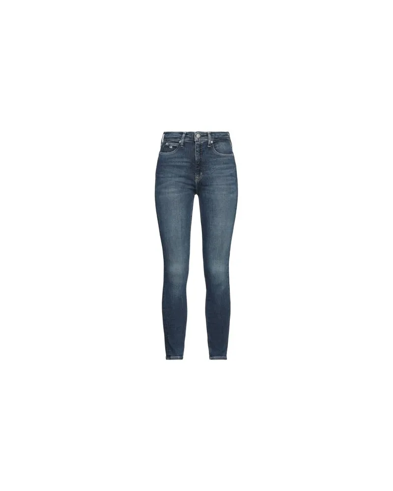Calvin Klein HOSEN & RÖCKE - Jeanshosenauf YOOX.COM Blau