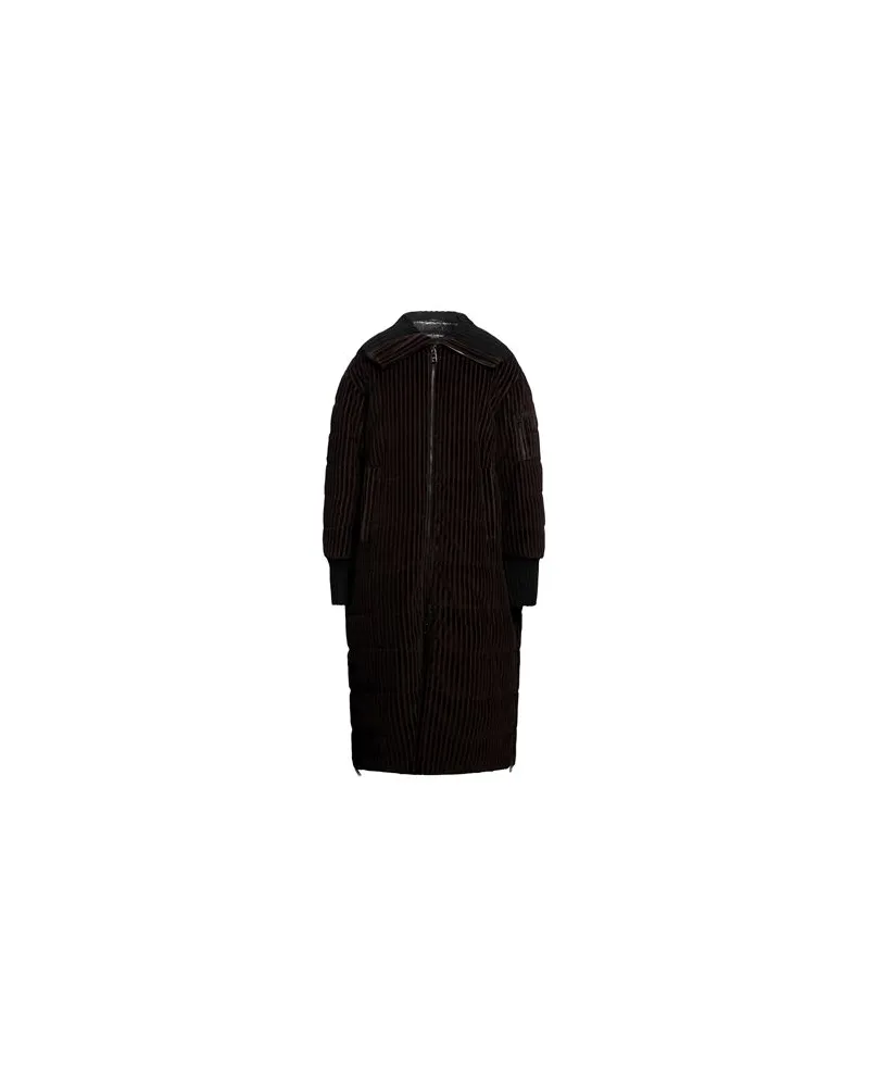 Dolce & Gabbana JACKEN & MÄNTEL - Mäntelauf YOOX.COM Dunkelbraun