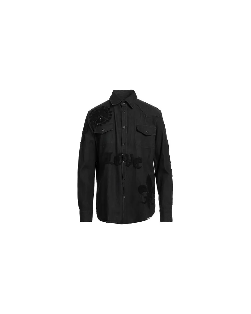 Massimo Sabbadin TOPS - Jeanshemdenauf YOOX.COM Braungrau