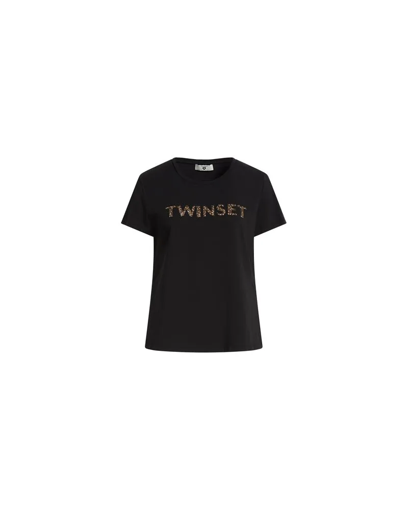 Twin-Set U&B - TOPS - T-shirtsauf YOOX.COM Schwarz