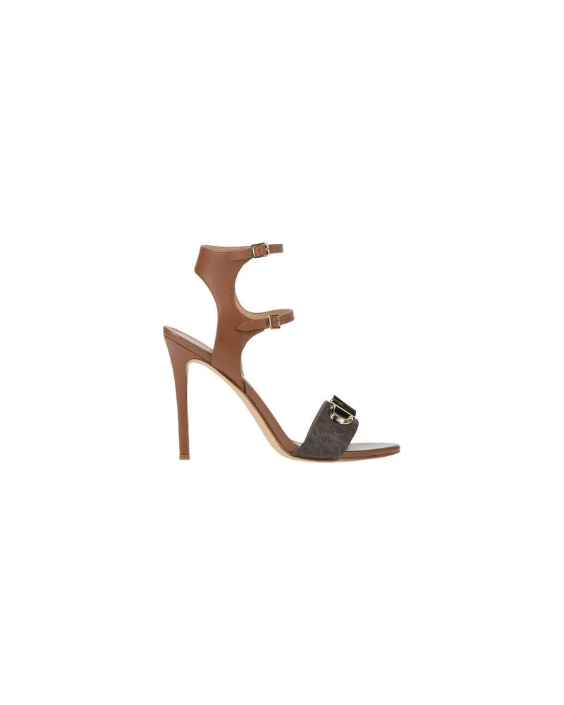 Michael Kors SCHUHE - Sandalenauf YOOX.COM Dunkelbraun