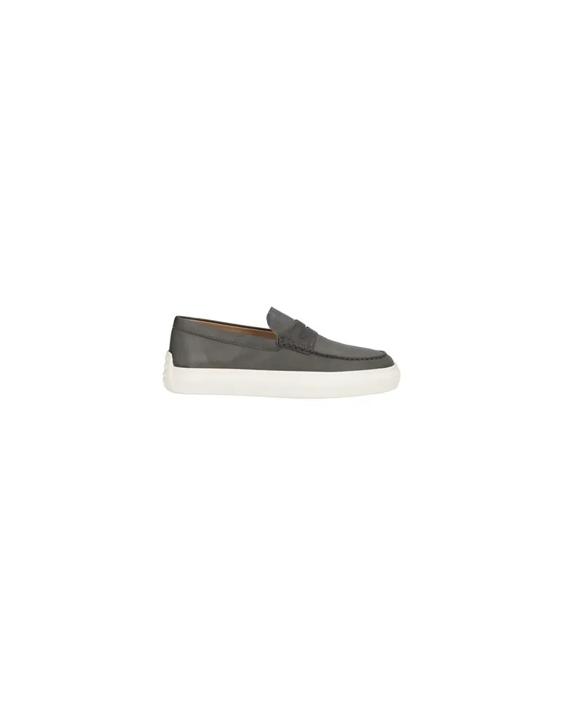 TOD'S SCHUHE - Mokassinsauf YOOX.COM Stahlgrau
