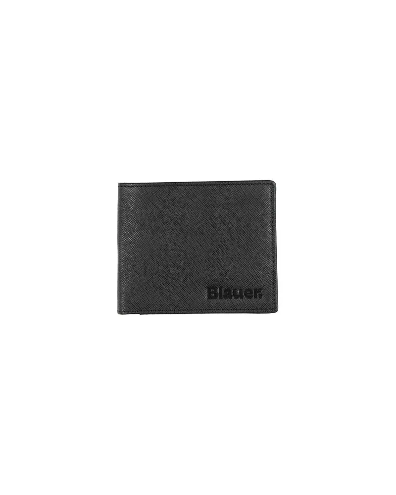 Blauer Kleinlederwaren - Brieftaschenauf YOOX.COM Schwarz