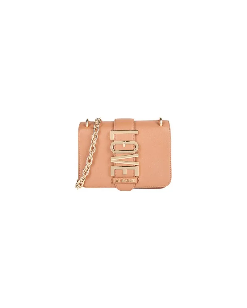 Moschino TASCHEN - Schultertaschenauf YOOX.COM Kamel