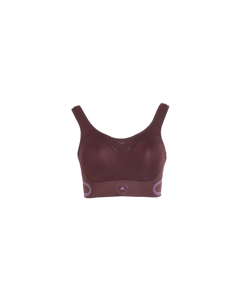 adidas aSMC TPA BRA  - TOPS - Topsauf YOOX.COM Schokobraun